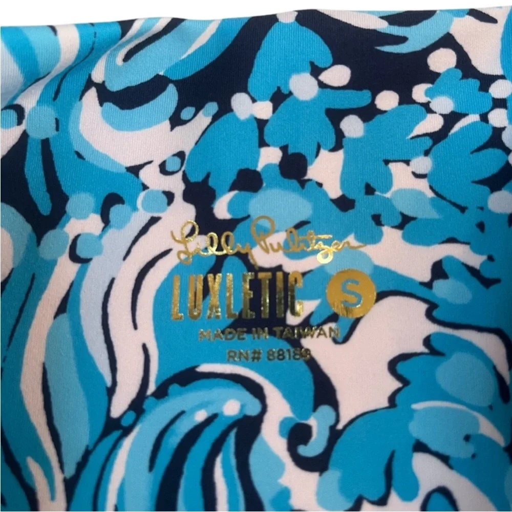 Lilly Pulitzer UPF 50+ Luxletic 8" South
Beach High Rise Bike Short S NWT - Picture 4 of 8